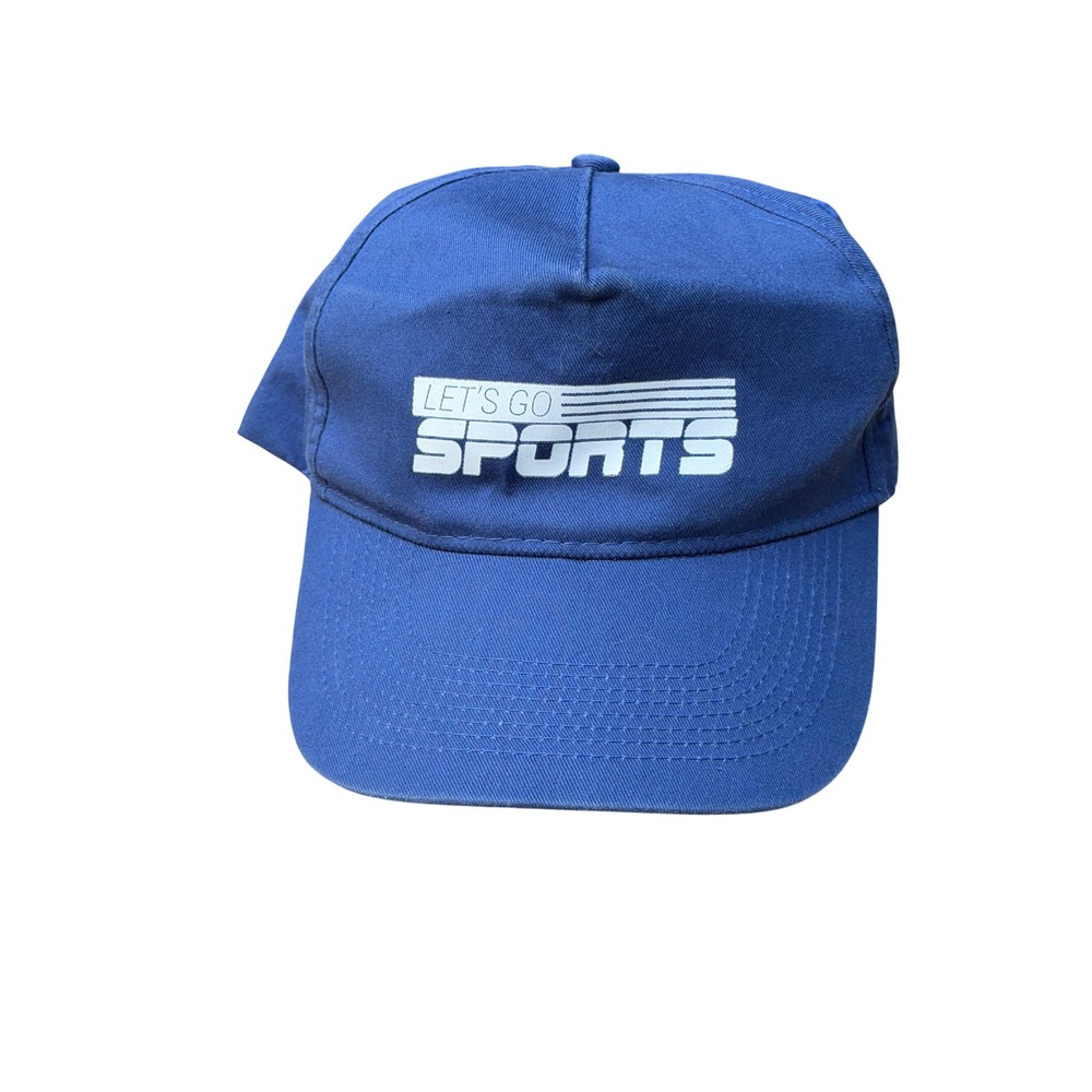 Augusta Sportswear Baseball Cap Let's Go Sports Blue Youth Snapback